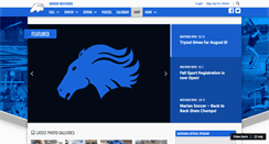 Desktop Screenshot of mariansports.com